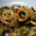 ma―chin's cooksnap of when they made するめいかと長ネギのやみつき塩昆布炒め！.