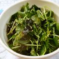 mmameco's cooksnap of when they made みつばのサラダ韓国風.