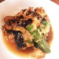 アマキモノ's cooksnap of when they made 鶏・茄子・いんげんのみぞれ煮.