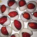 nari0725's cooksnap of when they made 即席♪ぷちいちご大福.