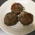 そらおのえくぼ's cooksnap of when they made リメイク料理☆きんぴらごぼうつくね.