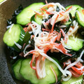 はんちくたい's cooksnap of when they made お店の味！ワカメときゅうりの酢の物.
