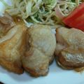璃ン音's cooksnap of when they made 簡単★唐揚げサイズのローストチキン.