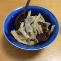 misakkki's cooksnap of when they made 柚子胡椒x割り干ホルモンinドライトマト.