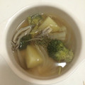 ♡mio1216♡'s cooksnap of when they made 白だしを使ってコンソメ野菜スープ.