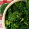 makimario's cooksnap of when they made しゃきしゃきほうれん草サラダ.