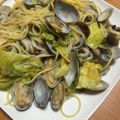 ちゅろすまかろん's cooksnap of when they made 簡単にアサリのペペロンチーノ.