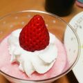 マリchan's cooksnap of when they made ＊いちごムース＊〜生クリーム不使用〜.