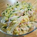 桃さる's cooksnap of when they made 白菜と カニカマの サラダ.