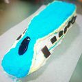 まにゃとまま's cooksnap of when they made 北陸新幹線E7系かがやきケーキ.