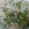 ameangel's cooksnap of when they made 菜の花の玄米リゾット.
