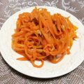 シュシュ☆☆'s cooksnap of when they made 沖縄＊にんじんしりしり.