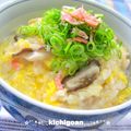 kichicoron's cooksnap of when they made ふわふわ卵と桜海老の中華風おじや♡.