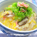 kichicoron's cooksnap of when they made ふわふわ卵と桜海老の中華風おじや♡.