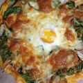 leluu's cooksnap of when they made 自宅で簡単！激ウマピザ。ビスマルク編.