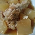 あやおーくいしんぼー's cooksnap of when they made 鶏のスペアリブで作る飴色手羽大根.
