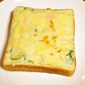 つちかな's cooksnap of when they made ポテトサラダ トースト.