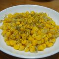 まゆみ母ちゃん's cooksnap of when they made コーンとじゃこのバター炒め❀.