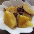 miyuki12's cooksnap of when they made 甘味料なし✿薩摩芋とレーズンのジュース煮.