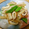 つきうき's cooksnap of when they made あと一品に！大根とちくわのマヨ炒め.