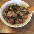 sasamisahi's cooksnap of when they made 豚肉のねぎ塩ダレ丼.