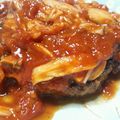 レプズポプ's cooksnap of when they made きのこ煮込みハンバーグ：トマトバージョン.