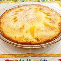白ねこキッチン's cooksnap of when they made 1/6切112kcal♡簡単桃ケーキ♡.