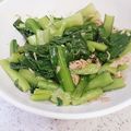 asami★☆'s cooksnap of when they made 小松菜とツナの和え物.