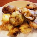 chiaki6118's cooksnap of when they made 納豆マヨネーズのおつまみ春巻き。お子様も.