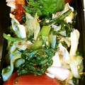 きまぐれネモ's cooksnap of when they made 春菊とキャベツのゴマ和え.