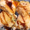 ＳＡＫＵＲＡちゃん's cooksnap of when they made 卵とキャベツでお好み焼き風玉子焼き☆.