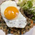 TON's cooksnap of when they made 炒めるだけ～ビビンバチャーハン.