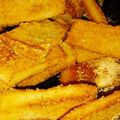 ﾋﾟﾅまぁま's cooksnap of when they made 余ったパンの耳で☆きなこ揚げパンラスク.