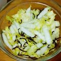 セントポーリア_61's cooksnap of when they made あっという間に！白菜と塩昆布の浅漬け.