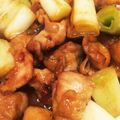 もこもこぼんぼん's cooksnap of when they made 鶏もも肉とネギのにんにく甘辛焼き.