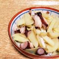 はらぺこ子's cooksnap of when they made 生タコとじゃが芋のアンチョビペースト炒め.
