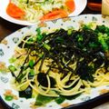 ＲＫまま's cooksnap of when they made 美肌&健康☆黒と緑のさっぱりパスタ♡.
