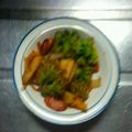 みるくたぬき's cooksnap of when they made じゃがいもとウインナーのオイケチャ炒め.