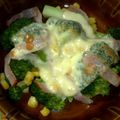 kinmaru's cooksnap of when they made ブロッコリーとベーコンのチーズ焼き。.