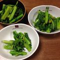 さらつむとし's cooksnap of when they made 菜の花の辛子和え.