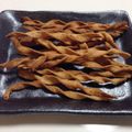 Wとも吉's cooksnap of when they made おつまみ★酒粕クラッカー.