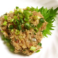 mh0118's cooksnap of when they made ゴマが大事★私の鯵のなめろう.