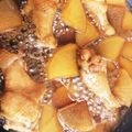 ポメちゃん♡'s cooksnap of when they made 超☆簡単 鶏肉と大根の煮物.