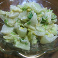 qoouru's cooksnap of when they made 白菜とかつおぶしのマヨ和え.