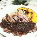 KUMI KUMI's cooksnap of when they made 野菜たっぷり♪ステーキ丼.