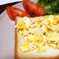 りんごのポタージュ's cooksnap of when they made ゆで卵マヨセサミトースト.