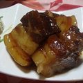 呑み助Nao's cooksnap of when they made 圧力鍋で豚の角煮.