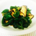 のん＊＊'s cooksnap of when they made しいたけとピーマンのピリ辛炒め.