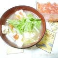 ruruyun's cooksnap of when they made 塩トマトで♪けんちん汁✿.