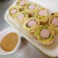 ◆紅緒◇'s cooksnap of when they made お好み焼き風ピンウィール.